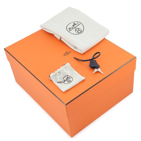 エルメス バーキン30 ブルーニュイ/シルバー金具 トゴ K刻印 HERMES Birkin ハンドバッグ