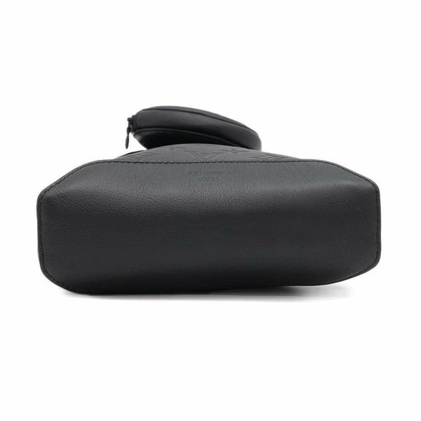 ルイヴィトン ボディバッグ モノグラム・シャドウ デュオ・スリングバッグ M21890 ヴィトン ブラック 黒