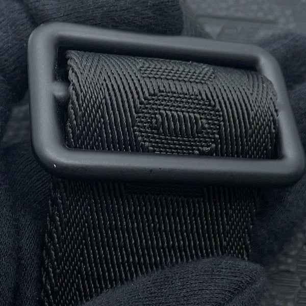 ルイヴィトン ボディバッグ モノグラム・シャドウ デュオ・スリングバッグ M21890 ヴィトン ブラック 黒