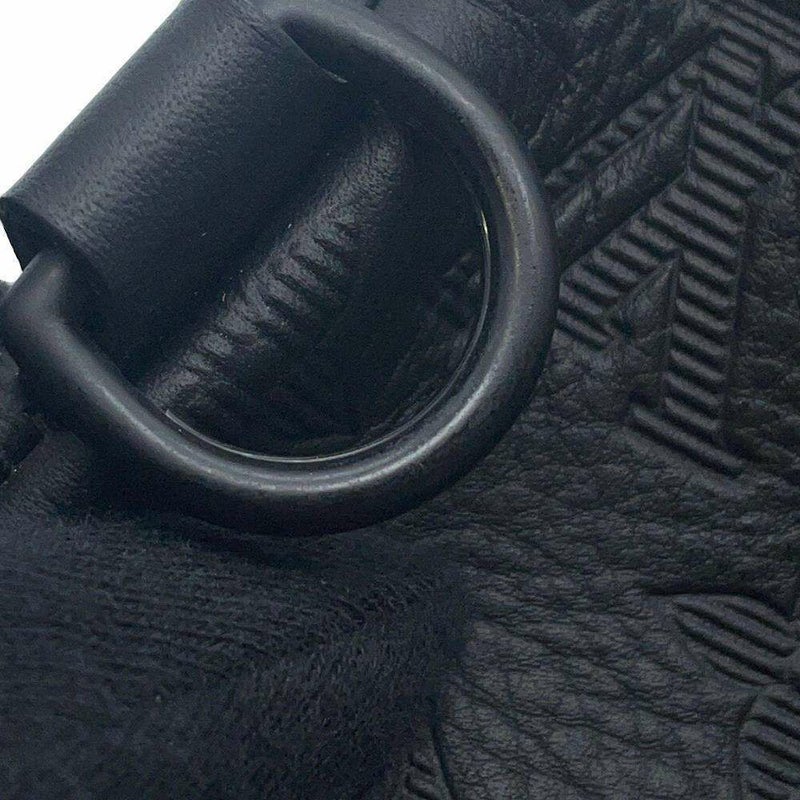 ルイヴィトン ボディバッグ モノグラム・シャドウ デュオ・スリングバッグ M21890 ヴィトン ブラック 黒