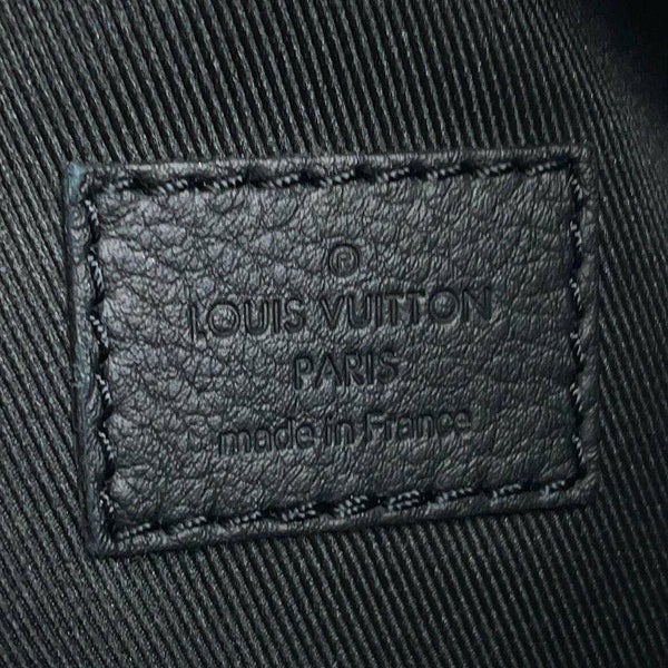 ルイヴィトン ボディバッグ モノグラム・シャドウ デュオ・スリングバッグ M21890 ヴィトン ブラック 黒