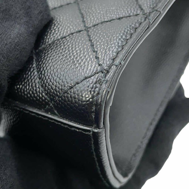 サンローランパリ チェーンショルダーバッグ エンヴェロップ ミディアム カーフレザー 600185 2way 黒