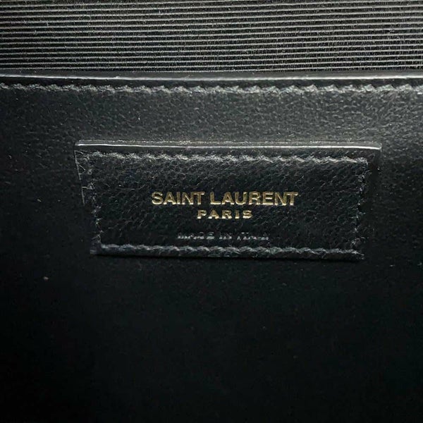 サンローランパリ チェーンショルダーバッグ エンヴェロップ ミディアム カーフレザー 600185 2way 黒