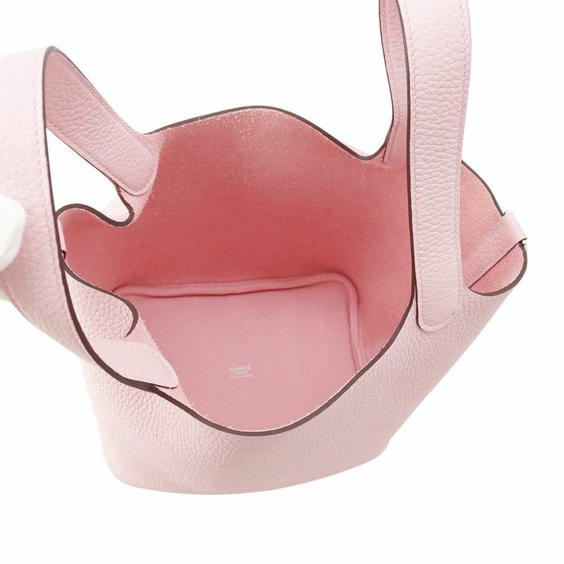 エルメス ハンドバッグ ピコタンロックPM ローズサクラ/シルバー金具 トリヨンクレマンス K刻印