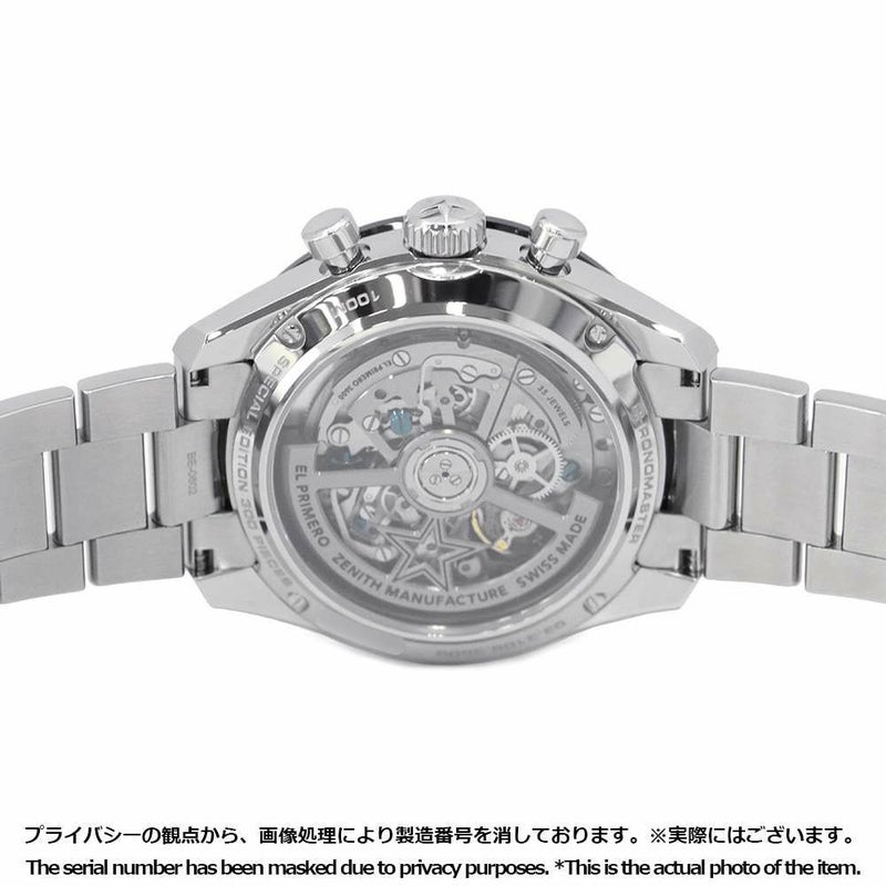 ゼニス クロノマスター スポーツ ヨシダ スペシャル 300本限定 03.3106.3600/55.M3100 アイスブルー文字盤