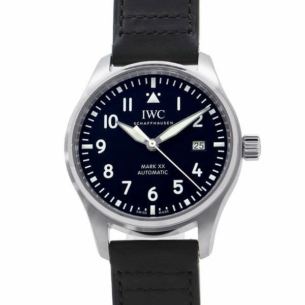 IWC パイロット ウォッチ マークXX IW328201 腕時計 黒文字盤