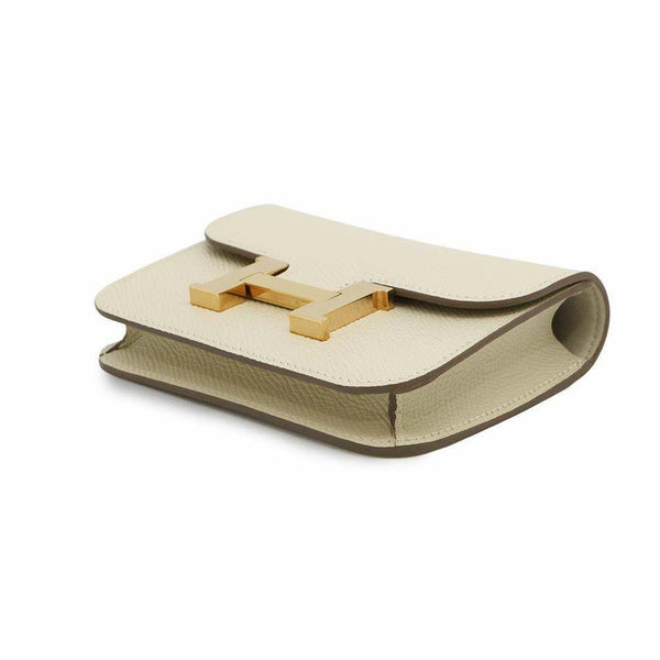 エルメス 財布 コンスタンス スリム クレ/ピンクゴールド金具 エプソン Z刻印 HERMES 財布