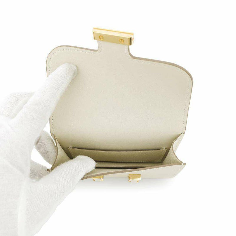 エルメス 財布 コンスタンス スリム クレ/ピンクゴールド金具 エプソン Z刻印 HERMES 財布