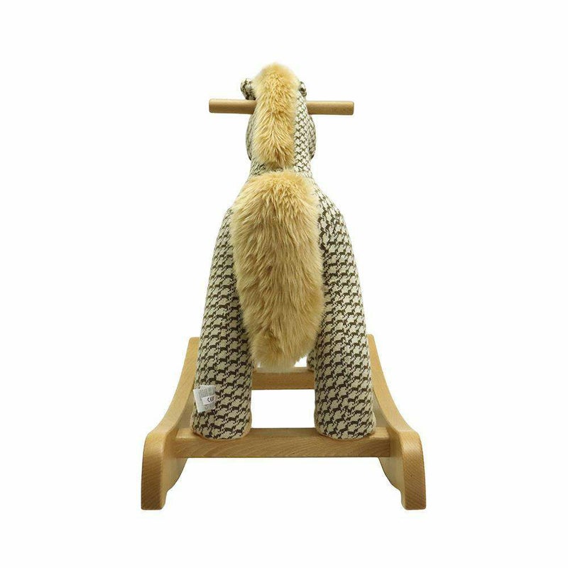エルメス 揺り木馬 ハーミー ロッキングホース エルミー コットン ファー ウッド HERMES オブジェ