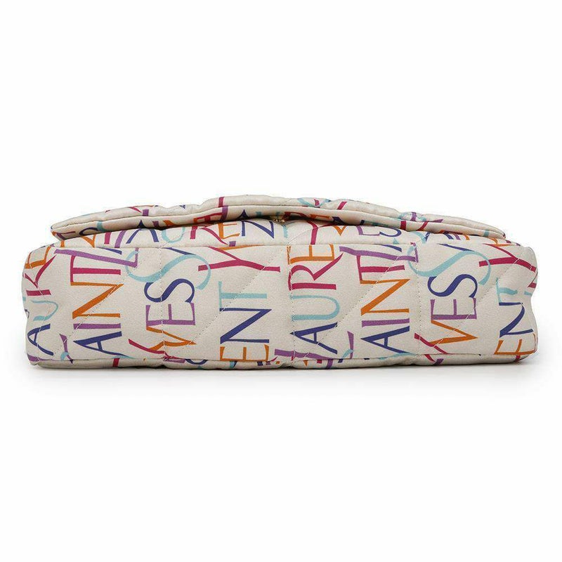 サンローランパリ チェーンショルダーバッグ ナイロン 515821 SAINT LAURENT PARIS バッグ 白