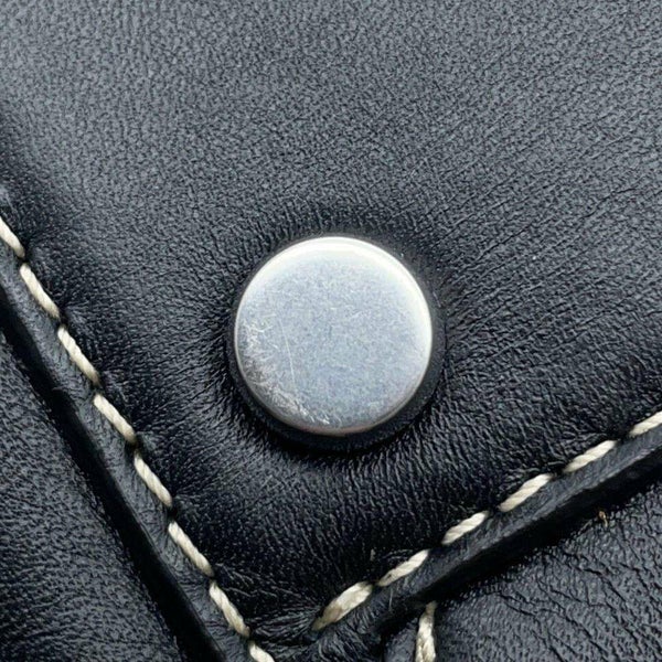 ボッテガヴェネタ ハンドバッグ ミニザ・アルコ 600606 BOTTEGA VENETA 2wayショルダーバッグ 黒