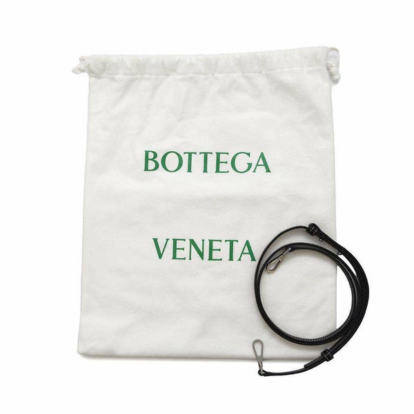 ボッテガヴェネタ ハンドバッグ ミニザ・アルコ 600606 BOTTEGA VENETA 2wayショルダーバッグ 黒