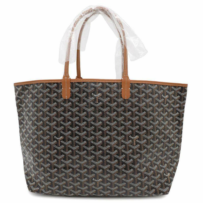 ゴヤール トートバッグ サンルイPM PVC レザー STLOUIPMLTY01CL03P GOYARD ポーチ付き 黒