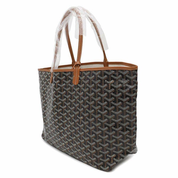 ゴヤール トートバッグ サンルイPM PVC レザー STLOUIPMLTY01CL03P GOYARD ポーチ付き 黒