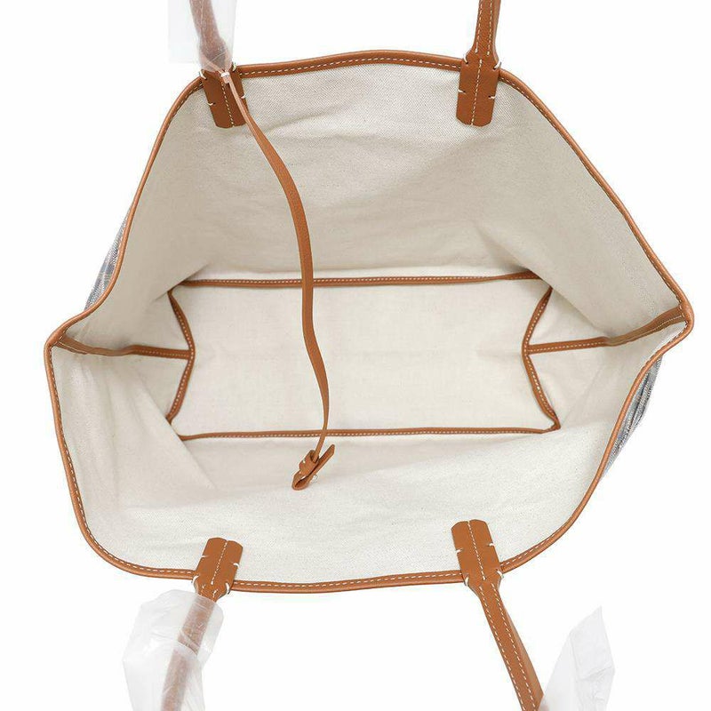 ゴヤール トートバッグ サンルイPM PVC レザー STLOUIPMLTY01CL03P GOYARD ポーチ付き 黒