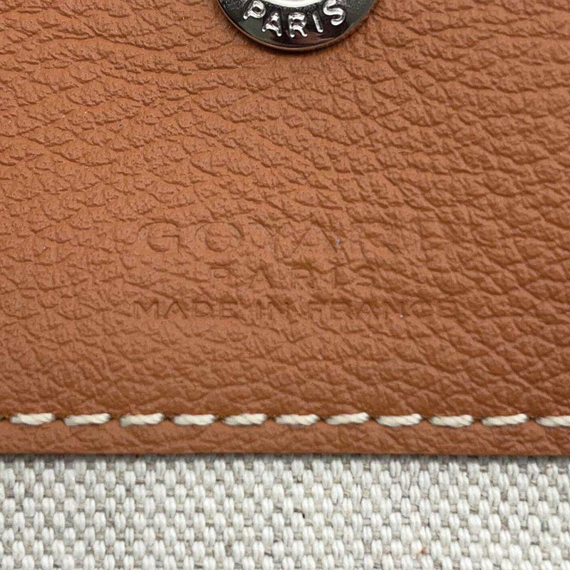 ゴヤール トートバッグ サンルイPM PVC レザー STLOUIPMLTY01CL03P GOYARD ポーチ付き 黒