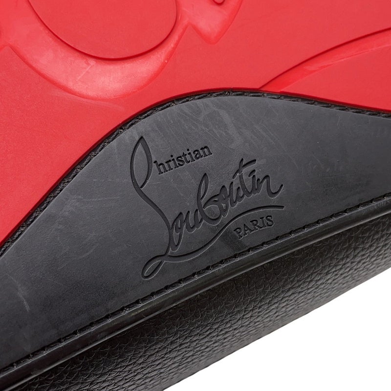 クリスチャン・ルブタン リュック スタッズ ナイロン Christian Louboutin バッグパック 黒
