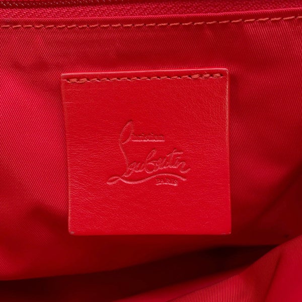 クリスチャン・ルブタン リュック スタッズ ナイロン Christian Louboutin バッグパック 黒