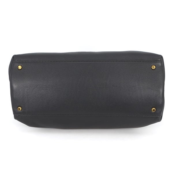 ボッテガヴェネタ ハンドバッグ チャオチャオ ミディアム レザー BOTTEGA VENETA 黒