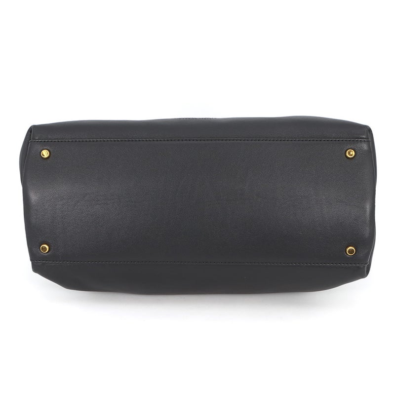 ボッテガヴェネタ ハンドバッグ チャオチャオ ミディアム レザー BOTTEGA VENETA 黒