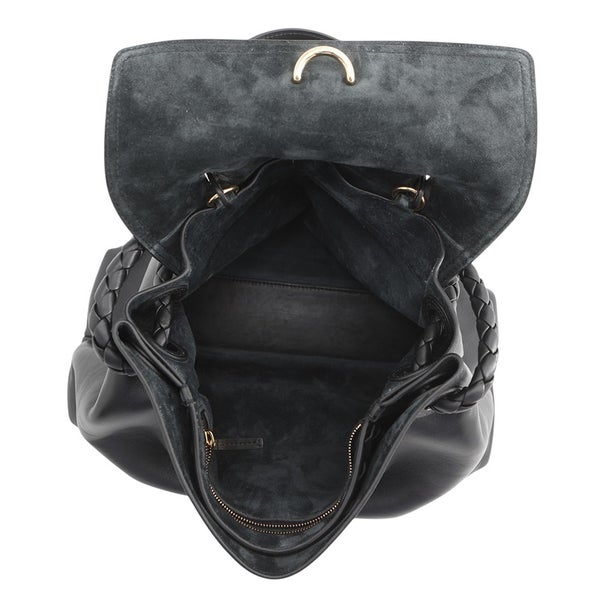 ボッテガヴェネタ ハンドバッグ チャオチャオ ミディアム レザー BOTTEGA VENETA 黒