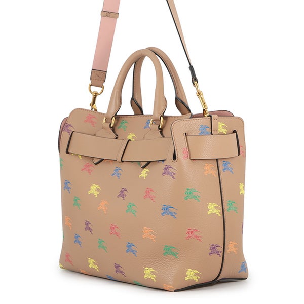 バーバリー トートバッグ エンブレム レザー BURBERRY バッグ ２wayショルダー