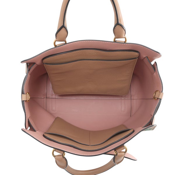 バーバリー トートバッグ エンブレム レザー BURBERRY バッグ ２wayショルダー