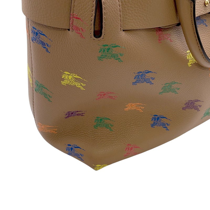 バーバリー トートバッグ エンブレム レザー BURBERRY バッグ ２wayショルダー