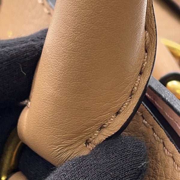 バーバリー トートバッグ エンブレム レザー BURBERRY バッグ ２wayショルダー