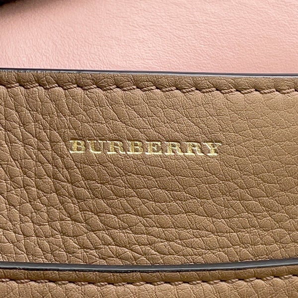 バーバリー トートバッグ エンブレム レザー BURBERRY バッグ ２wayショルダー