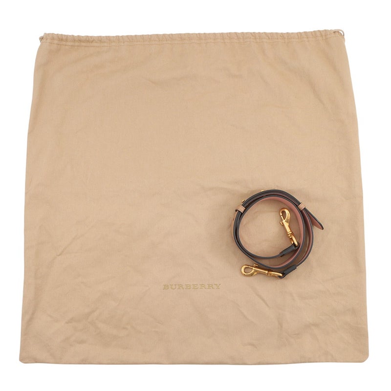 バーバリー トートバッグ エンブレム レザー BURBERRY バッグ ２wayショルダー