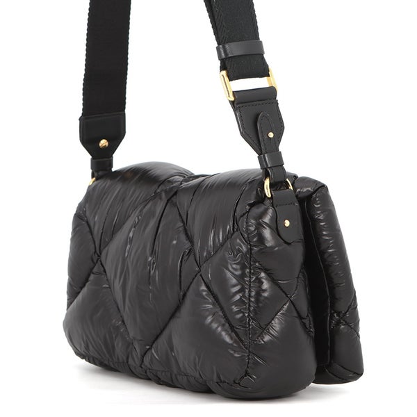 モンクレール ショルダーバッグ パフ ナイロン MONCLER バッグ 黒