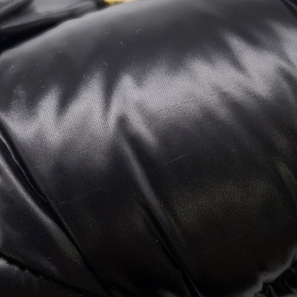 モンクレール ショルダーバッグ パフ ナイロン MONCLER バッグ 黒