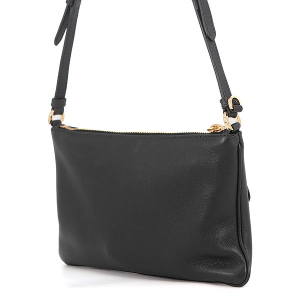 プラダ ショルダーバッグ トライアングルロゴ レザー 1BC238 PRADA バッグ 黒