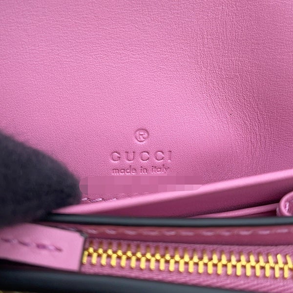 グッチ二つ折り財布 ダブルG ミディアム ウォレット レザー 598587 GUCCI 財布