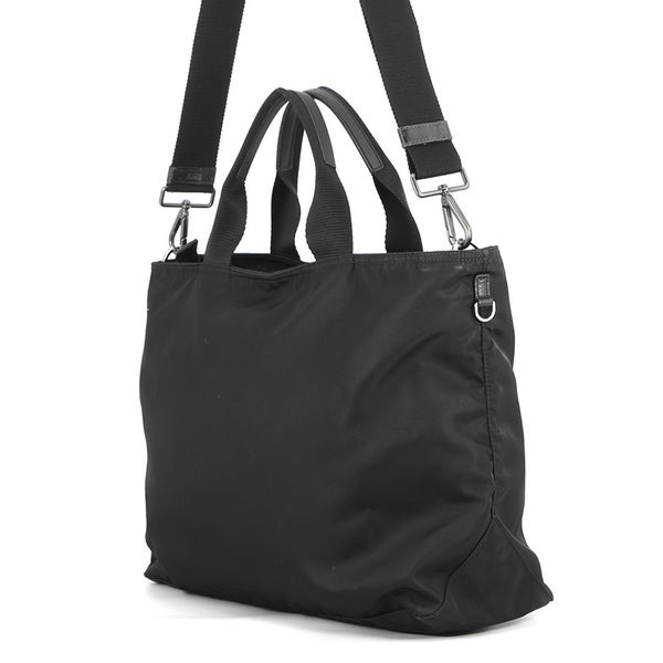 プラダ トートバッグ ナイロン トライアングルロゴ 1BG387 PRADA バッグ 2wayショルダーバッグ 黒