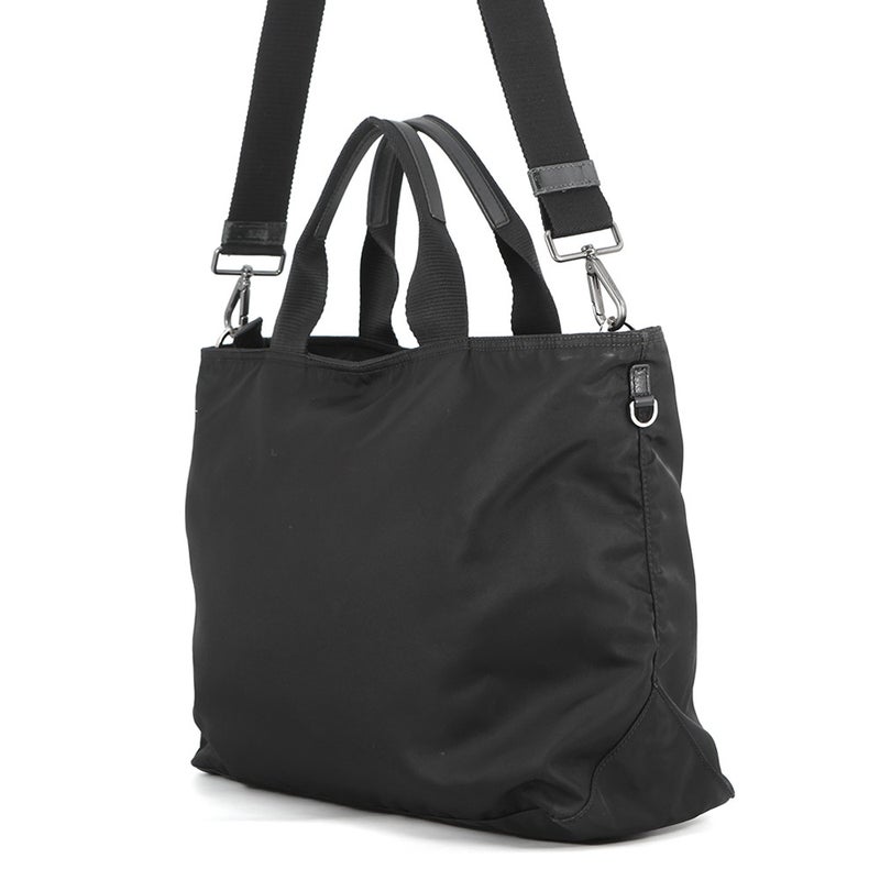 プラダ トートバッグ ナイロン トライアングルロゴ 1BG387 PRADA バッグ 2wayショルダーバッグ 黒