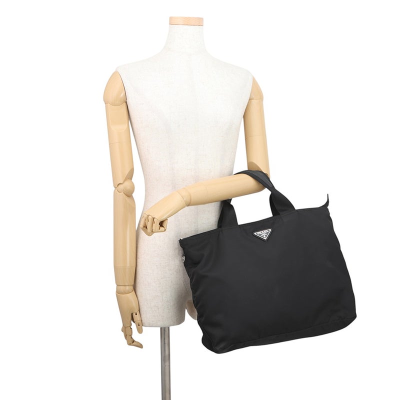 プラダ トートバッグ ナイロン トライアングルロゴ 1BG387 PRADA バッグ 2wayショルダーバッグ 黒