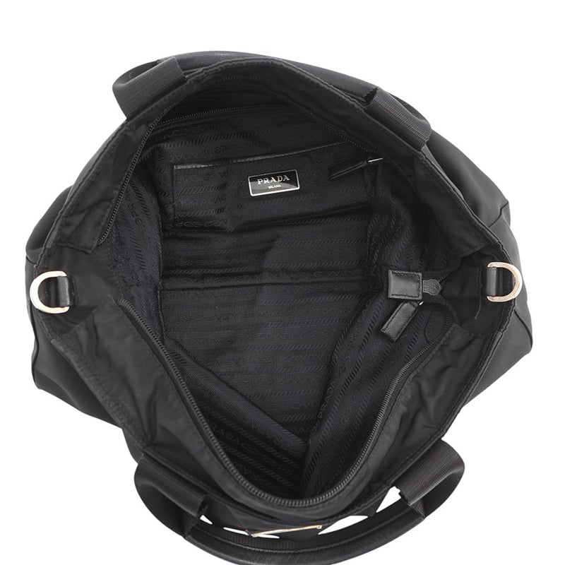 プラダ トートバッグ ナイロン トライアングルロゴ 1BG387 PRADA バッグ 2wayショルダーバッグ 黒