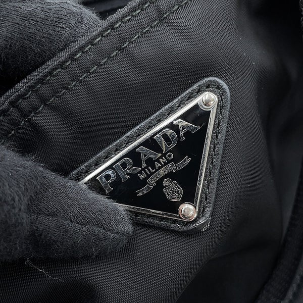 プラダ トートバッグ ナイロン トライアングルロゴ 1BG387 PRADA バッグ 2wayショルダーバッグ 黒