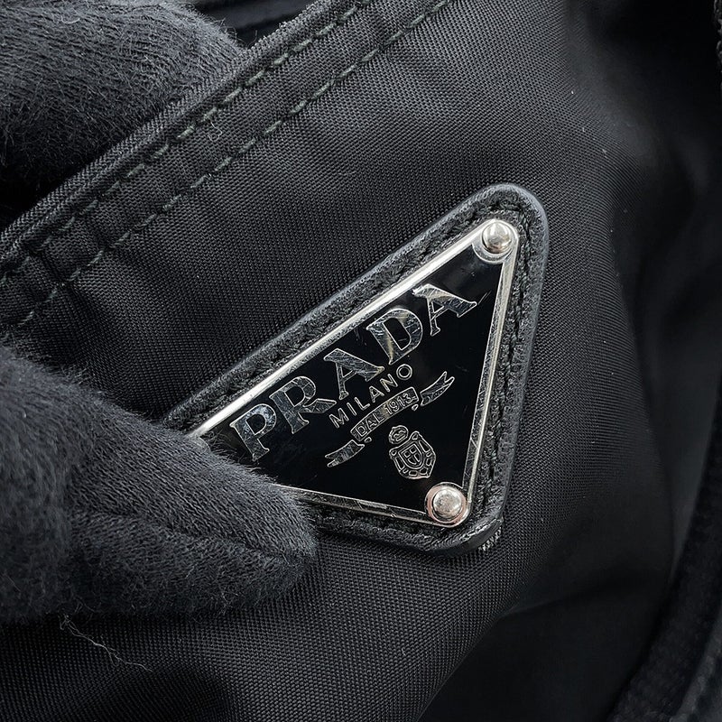 プラダ トートバッグ ナイロン トライアングルロゴ 1BG387 PRADA バッグ 2wayショルダーバッグ 黒