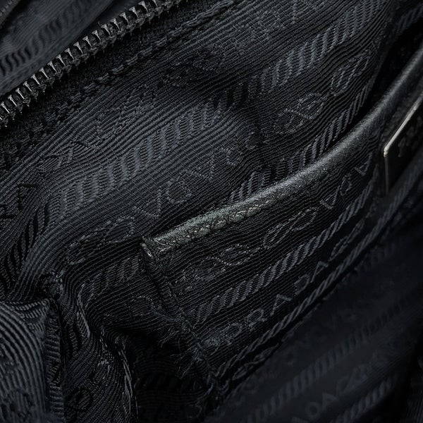 プラダ トートバッグ ナイロン トライアングルロゴ 1BG387 PRADA バッグ 2wayショルダーバッグ 黒