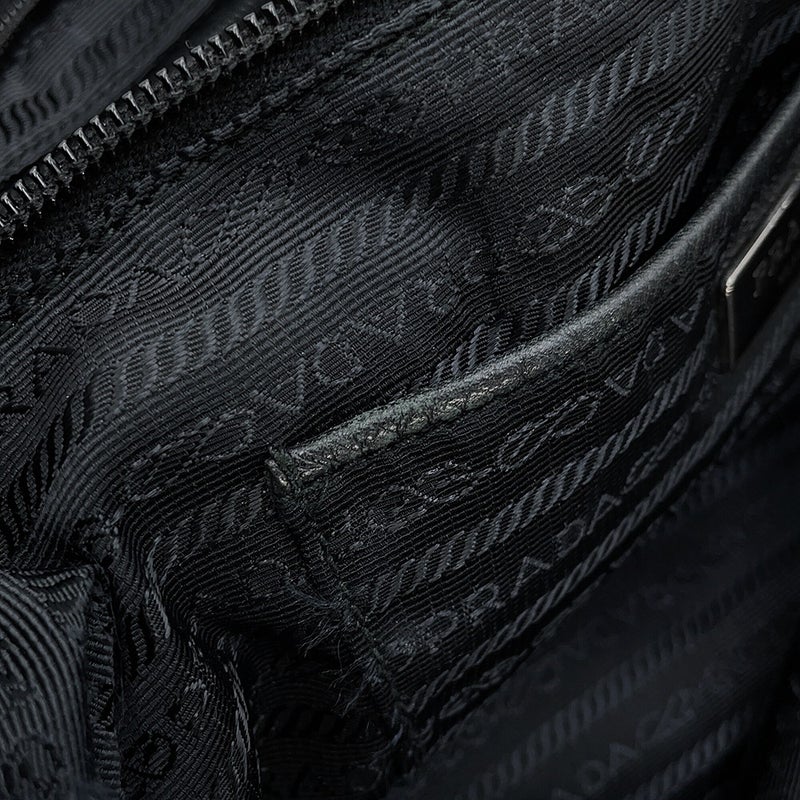 プラダ トートバッグ ナイロン トライアングルロゴ 1BG387 PRADA バッグ 2wayショルダーバッグ 黒