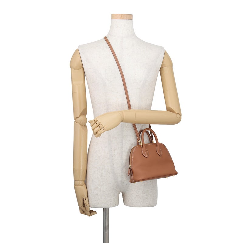 エルメス ボリード1923 ミニ ゴールド/ゴールド金具 エバーカラー B刻印 HERMES 2wayショルダー