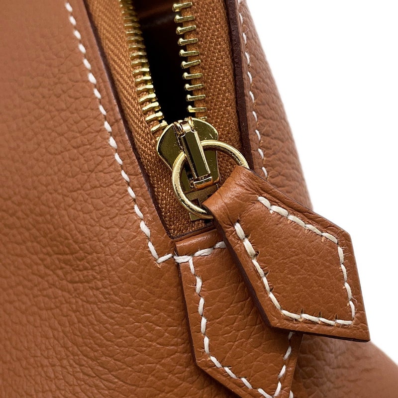 エルメス ボリード1923 ミニ ゴールド/ゴールド金具 エバーカラー B刻印 HERMES 2wayショルダー
