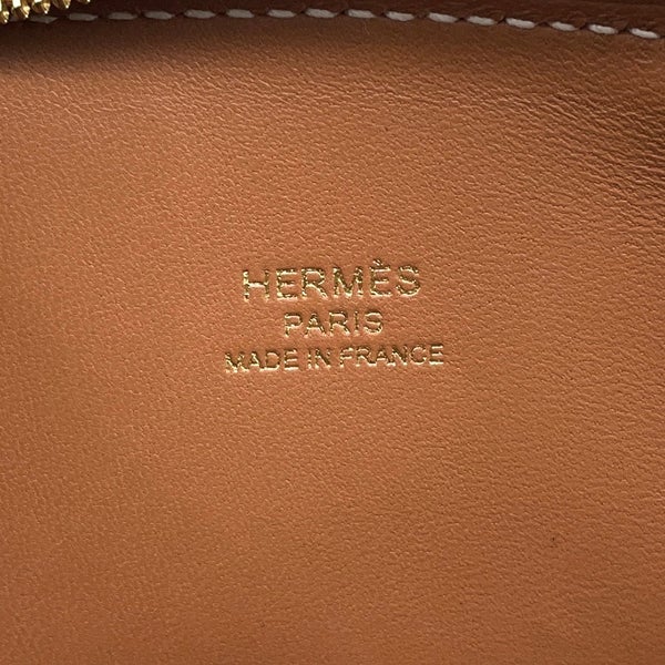 エルメス ボリード1923 ミニ ゴールド/ゴールド金具 エバーカラー B刻印 HERMES 2wayショルダー