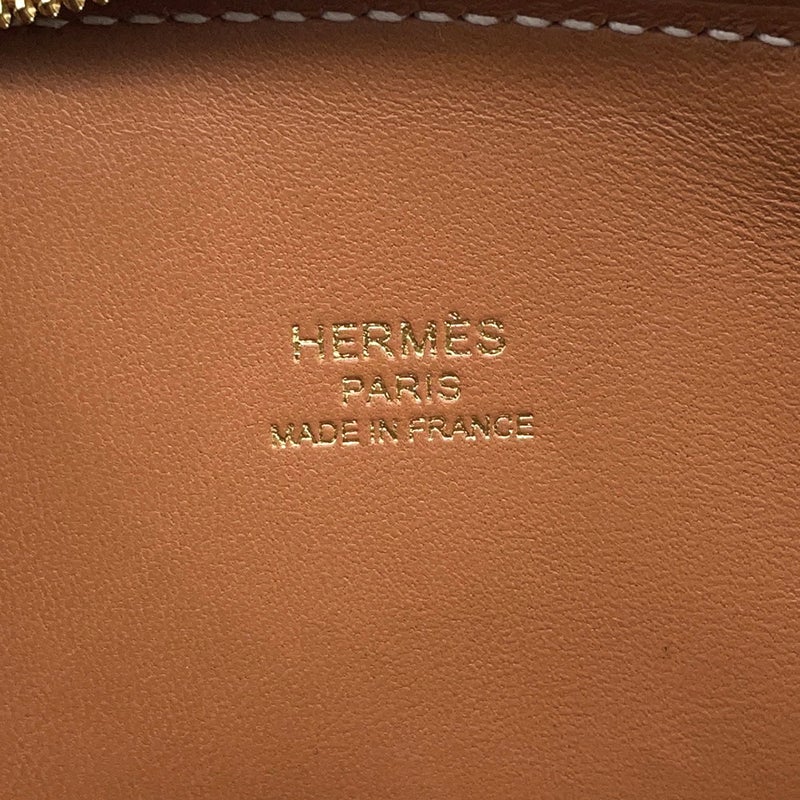 エルメス ボリード1923 ミニ ゴールド/ゴールド金具 エバーカラー B刻印 HERMES 2wayショルダー