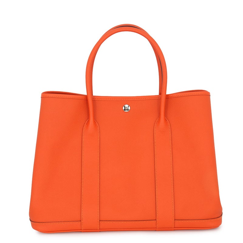 エルメス トートバッグ ガーデンパーティPM フー/シルバー金具 エプソン A刻印 HERMES Garden Party