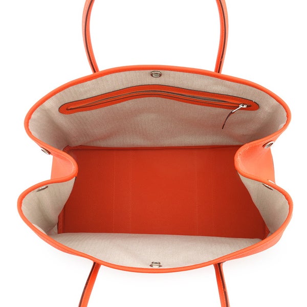 エルメス トートバッグ ガーデンパーティPM フー/シルバー金具 エプソン A刻印 HERMES Garden Party