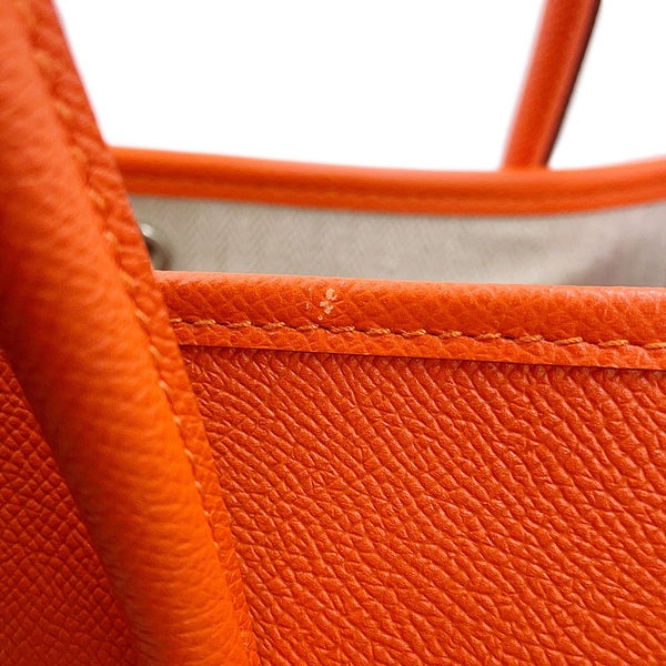 エルメス トートバッグ ガーデンパーティPM フー/シルバー金具 エプソン A刻印 HERMES Garden Party